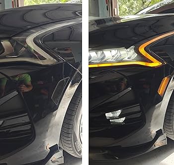 Amazon.com: iJDMTOY Black-Out Smoked Lens 36-SMD Amber Full